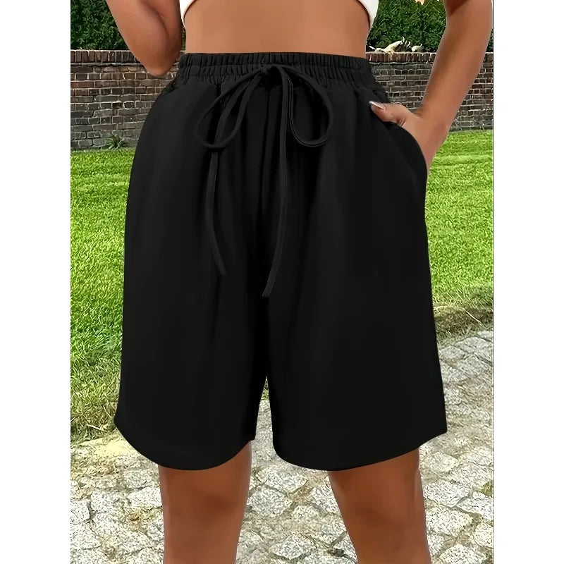 Trendy Light Gray Dark Print Medium Long Punk Style Casual Shorts for Summer, New Unisex Casual Shorts
