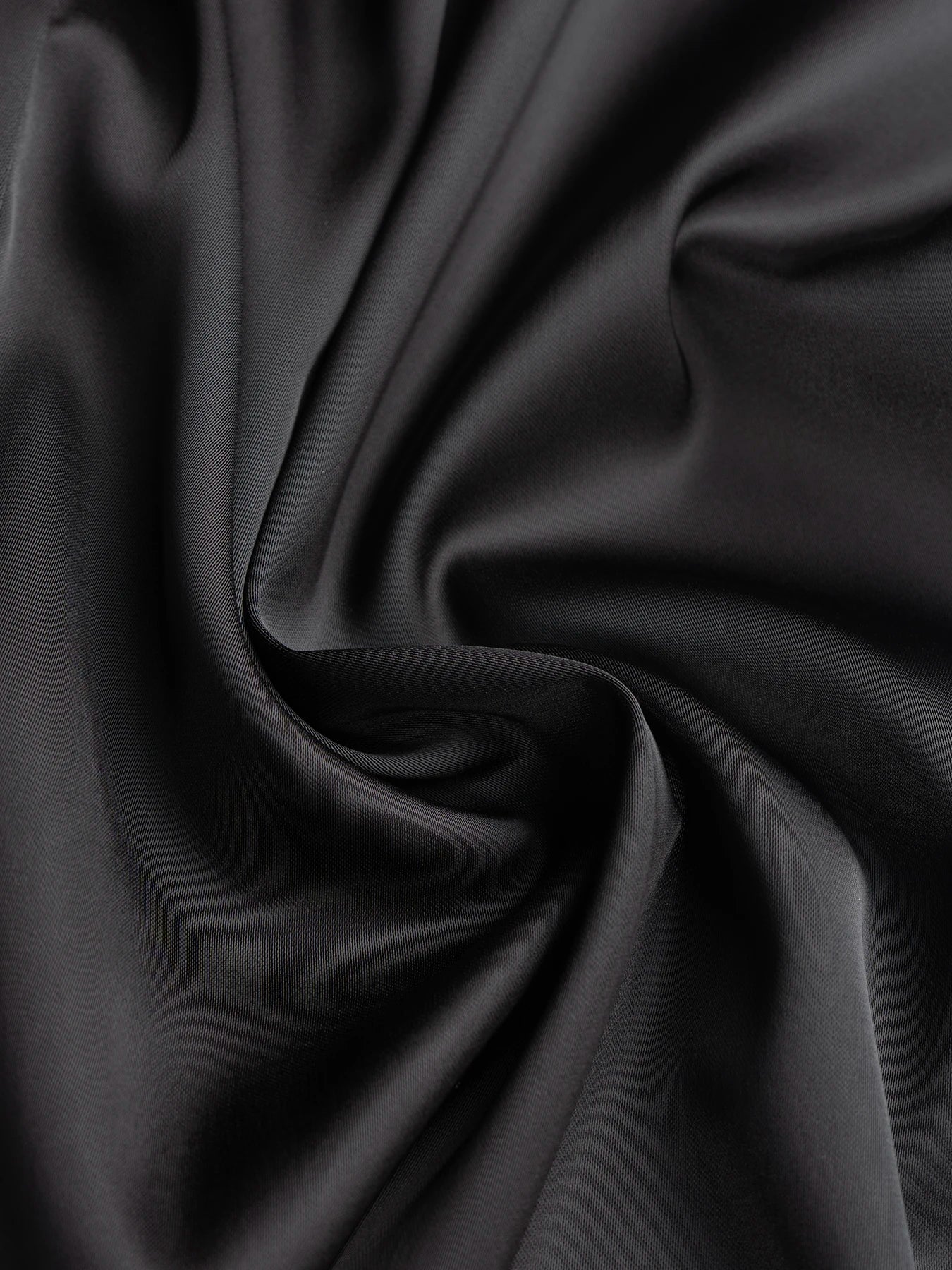 Women Midi Skirt Black Satin High Waist Ruched Drawstring Slim Pencil Skirt Elegant Office Party Casual Skirts
